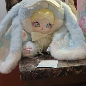 Lucky Deer Nai Plush Collectible MT-01-C2 Blue Bunny Outfit Animation Box
